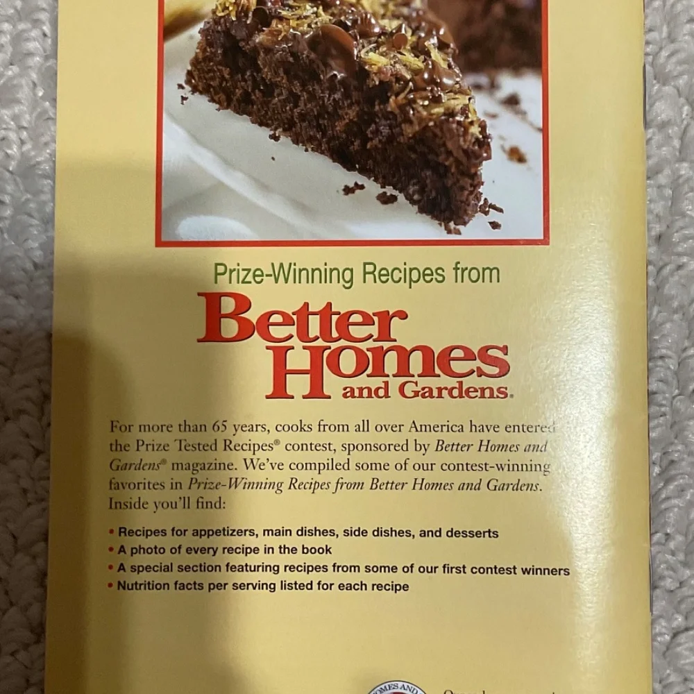 PRIZE WINNING RECIPES FROM BETTER HOMES AND GARDENS